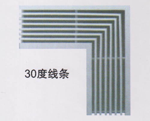 30度線(xiàn)條風(fēng)口